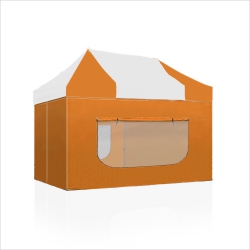 고급형 캐노피 32mm (1.5m*3m)벽면포함형/캐노피천막 /집회.주차장.운동회.야유회.포장마차.종교행사용