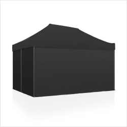 알루미늄 캐노피텐트 32mm (1.5m*2.3m)벽면포함형/캐노피천막 /집회.주차장.운동회.야유회.포장마차.종교행사용