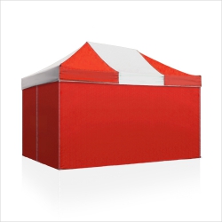 스테인레스 캐노피텐트 32mm (3m*4.5m)벽면포함형/캐노피천막 /집회.주차장.운동회.야유회.포장마차.종교행사용