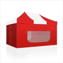 스테인레스 캐노피텐트 32mm (3m*4.5m)벽면포함형/캐노피천막 /집회.주차장.운동회.야유회.포장마차.종교행사용