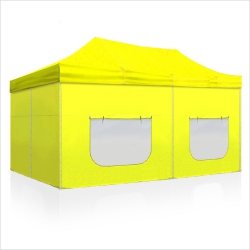 스테인레스 캐노피텐트 32mm (2m*4m)벽면포함형/캐노피천막 / 집회.주차장.운동회.야유회.포장마차.종교행사용