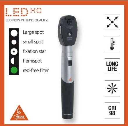 HEINE 미니3000 LED 검안경/미니검안경/하이네검안경/하이네정식대리점/본사AS