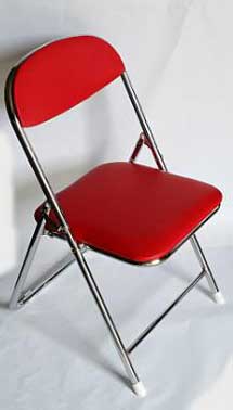 국산접의자/빨강/조달청규격