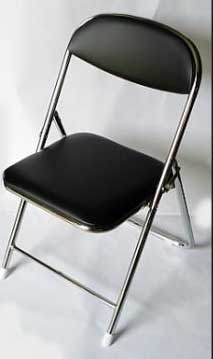 국산접의자/블랙/조달청규격