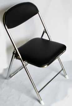 국산접의자/블랙/조달청규격