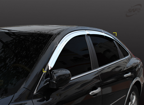 그랜져TG 크롬선바이저 K-668 4P SET 윈도우바이져