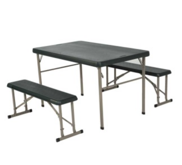 AT-BF3-R야외 레저용 테이블 (의자+테이블 세트) [미국 라이프타임 정품] L1070 × W660 x H710 /mm
