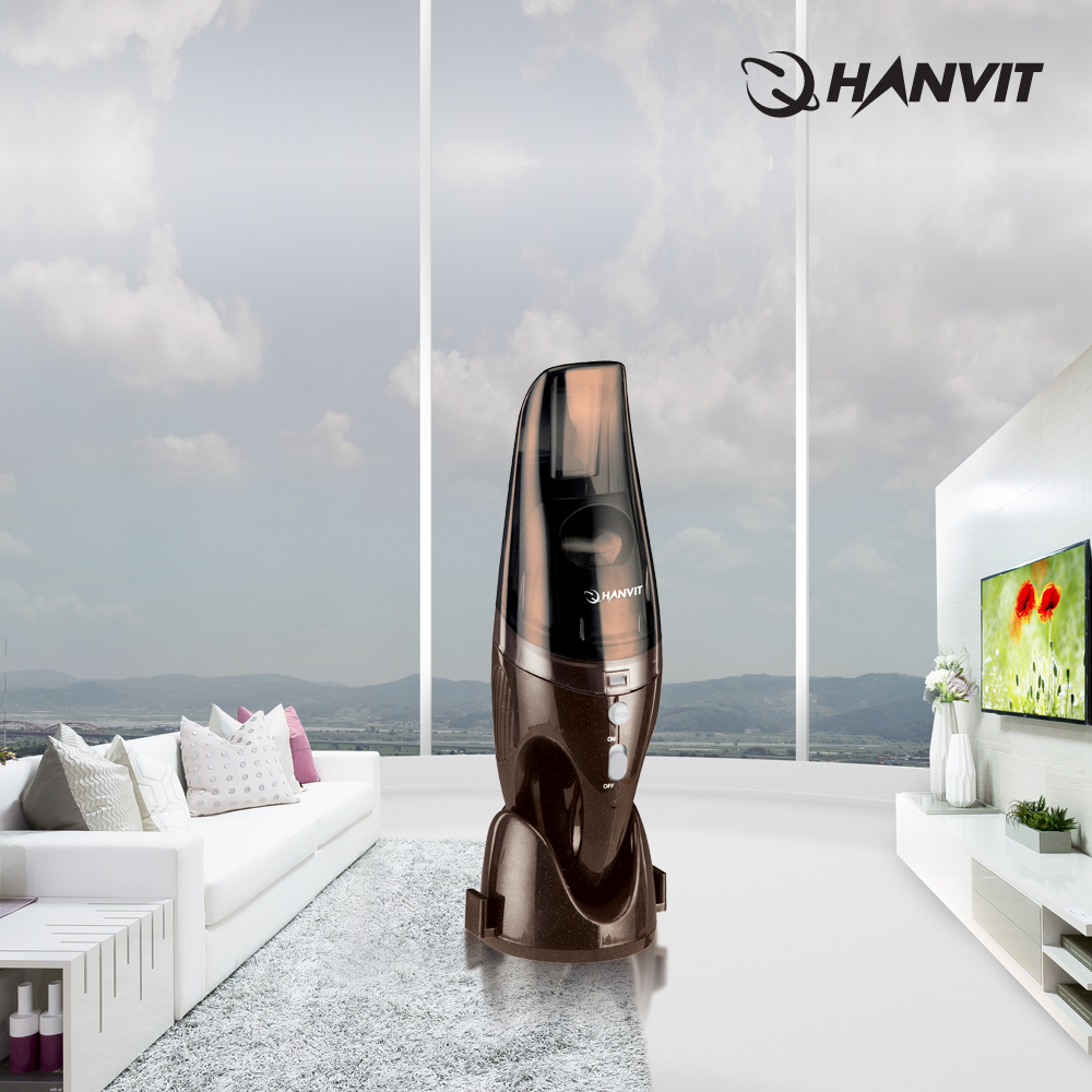 터보 싸이클론 스탠드형 충전 방식 핸디형 무선 청소기 HV-5010