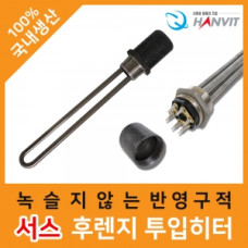 서스 후렌지 투입히터 (2 인치)*(3P 380V·220V) (3kw)*300mm