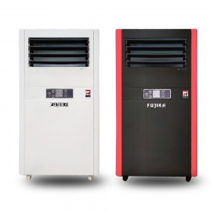 후지카 청정 터보바람 전기온풍기 FU-3833 FU-3837 42.9 ~59.4㎡ - 색상 아이보리,다크그레이+레드