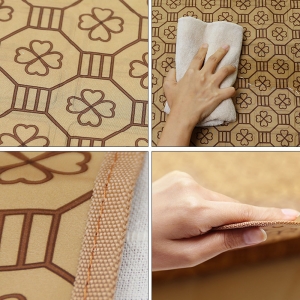 숨쉬는 보일러초슬림 온수매트 [브라운 그레이] 싱글 100*180cm , 더블 145*180cm