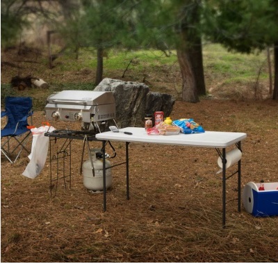 T280312 라이프타임 야외 그릴 파티용 테이블 (접이식)