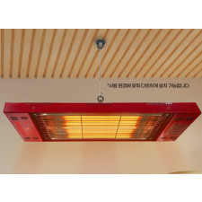 원적외선 카본 [퀄츠골드] 천장용 히터 FU-155(1.8k) 전자파 No/비싼난방비 No 36.3~49.5㎡