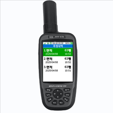 정밀면적측정및 산림관리,해양용 GNSS MYGPS-670RTKF-PPP