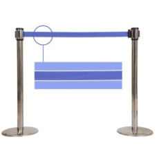 NOA 스텐 차단봉O/H 투톤벨트(Blue) 1SET