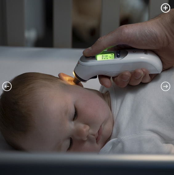 브라운 써모스캔 IRT6525KO/AgeSmartTM 및 야간 모드가 탑재된 브라운 ThermoScan® 귀적외선체온계 IRT6525KO